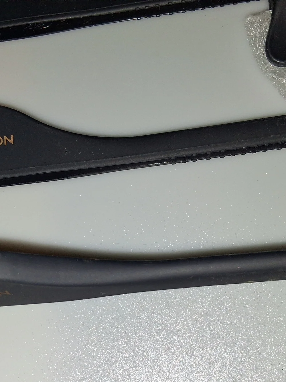 Louis Vuitton Matt Black & Gold Branded  Hanger - LOT OF 4